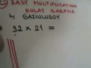 Kolay Carpma, Easy Multiplication; by Gaziulusoy