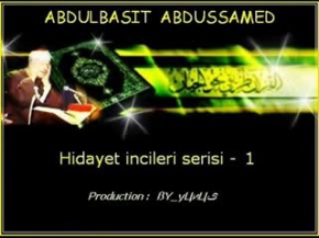 Abdulbasit Abdussamed Hidayet İncileri Serisi ( 1 )