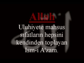 SUBHANEKE YA ALLAH & İSMİ AZZAM DUASI