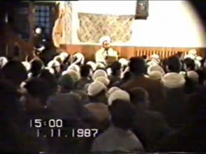 Hadis Sohbeti - 01.11.1987 - Prof. Dr. M. Esad Coşan Rh.A