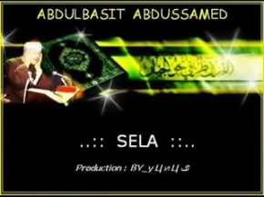 Abdulbasit Abdussamed - Sela