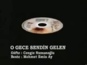 Mehmet Emin Ay O Gece Sendin Gelen  