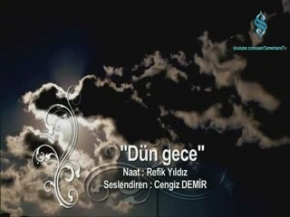 Dün Gece - Cengiz Demir