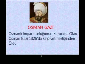 Osmanlı Padişahlarının Ölüm Nedenleri